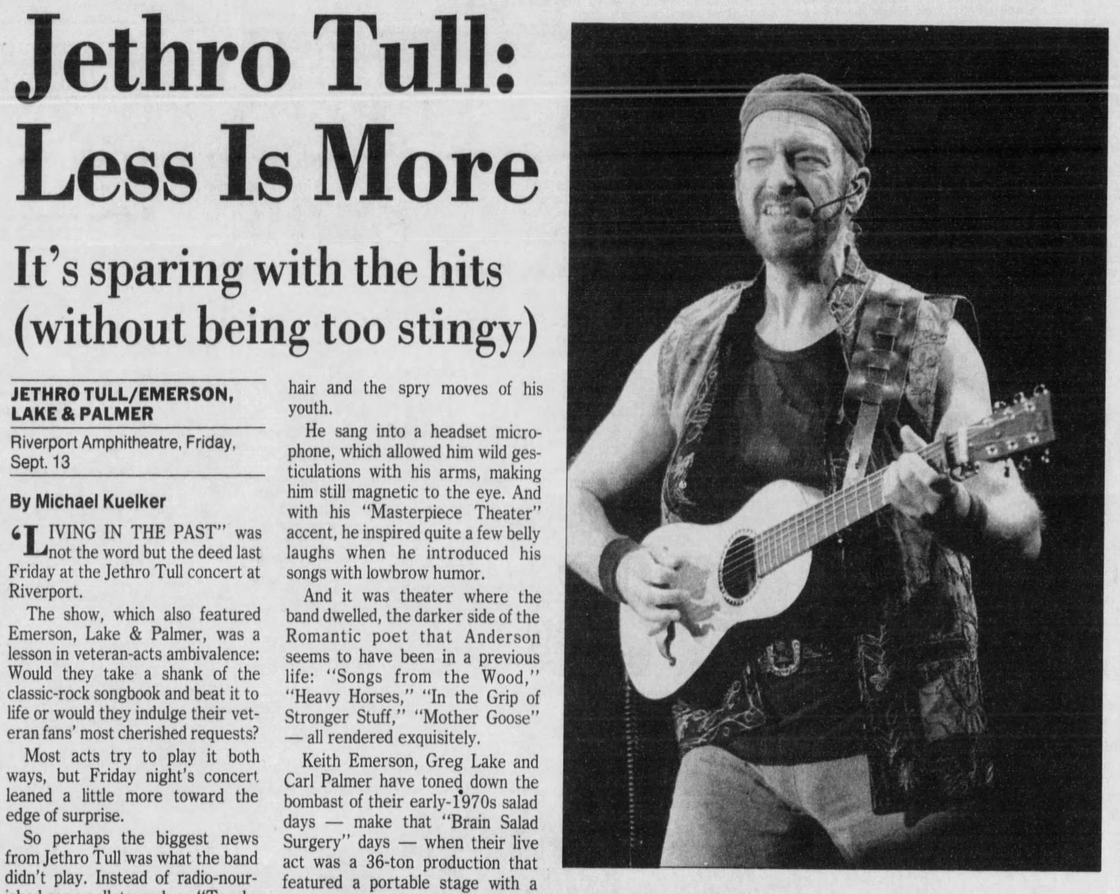 Jethro Tull at Riverport Amphitheatre
